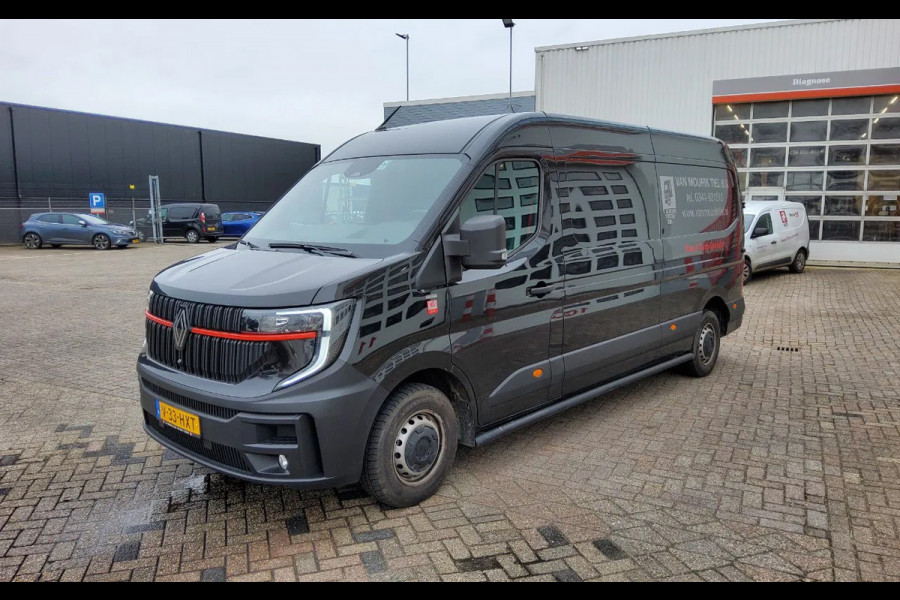 Renault Master 170.35 L3H2 GESLOTEN V-33-HXT - EURO 6 - ZWART METALLIC