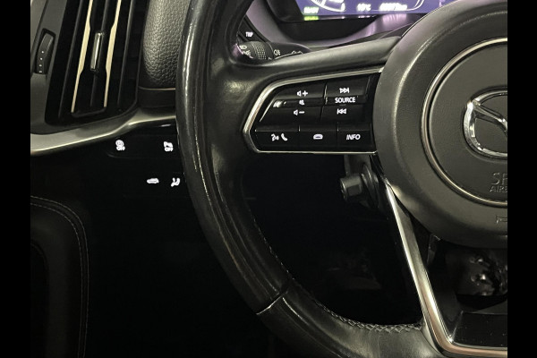 Mazda CX-60 2.5 e-SkyActiv PHEV Homura Open dak | Adapt. cruise | 360 camera | Stoelventilatie | Stoel-/stuurverwarming | Head-up | Memory