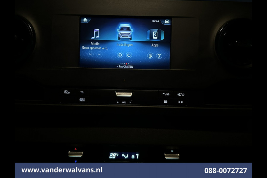 Mercedes-Benz Sprinter 315 CDI 150pk L2H1 Euro6 Airco | Camera | Apple Carplay | Chauffeursstoel Android Auto, 270 Graden Achterdeuren