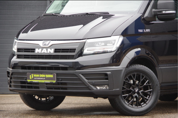 MAN TGE 3.180 35 2.0 177PK AUT. 3-ZITS, LED, TREKHAAK, GEV. STOEL, CAMERA, CRUISE, AIRCO, PARKEERSENSOREN, CARPLAY
