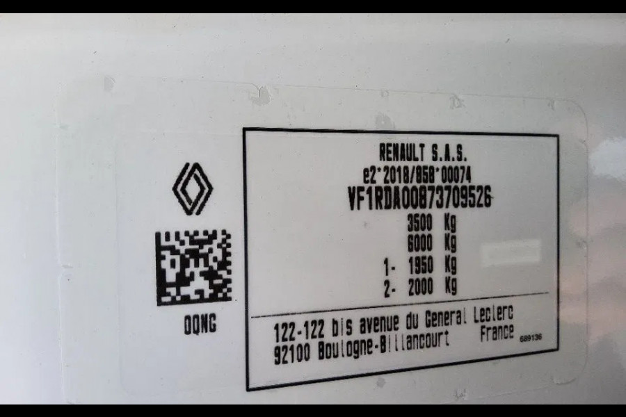 Renault Master 150.35 L2H2 GESLOTEN - V-46-KNT - EURO 6 - 2x ZIJSCHUIFDEUR - BPM VRIJ!