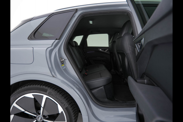 Audi Q4 e-tron 40 S-line Launch edition Competition 77 kWh [ 3-Fase-11kW ] {SOH-93%} (INCL-BTW) *HEATPUMP | LEATHER-FABRIC | SONOS-AUDIO | MATRIX-LED | ADAPTIVE-CRUISE | HEATED-SPORTSEATS | AMBIENTLIGHT | DIGI-COCKPIT | CAMERA | KEYLESS | DAB+ | NAVI-FULLMAP | TOWBAR | 21"ALU