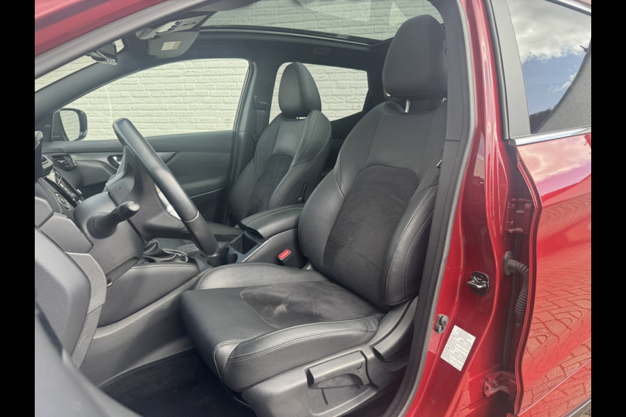 Nissan QASHQAI 1.3 DIG-T N-Tec Automaat Led Panorama Clima Cruise Carplay Pdc+360 Camera Trekhaak