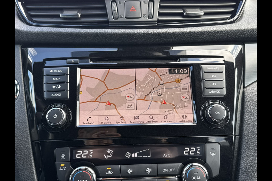 Nissan QASHQAI 1.3 DIG-T N-Tec Automaat Led Panorama Clima Cruise Carplay Pdc+360 Camera Trekhaak