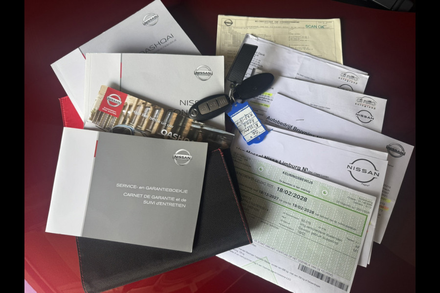 Nissan QASHQAI 1.3 DIG-T N-Tec Automaat Led Panorama Clima Cruise Carplay Pdc+360 Camera Trekhaak