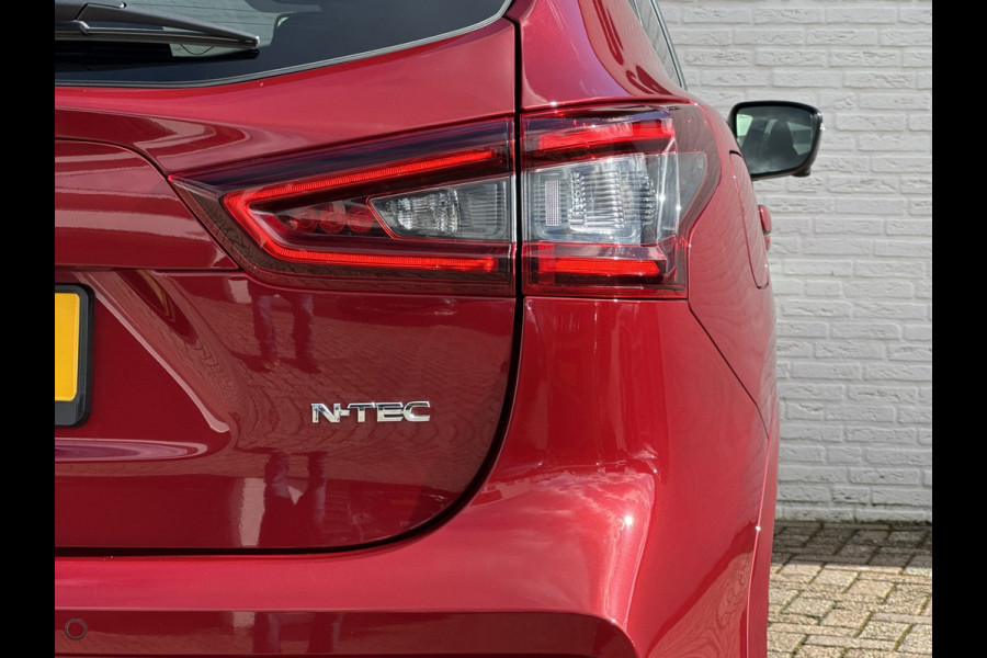 Nissan QASHQAI 1.3 DIG-T N-Tec Automaat Led Panorama Clima Cruise Carplay Pdc+360 Camera Trekhaak