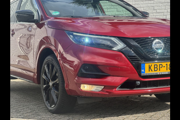 Nissan QASHQAI 1.3 DIG-T N-Tec Automaat Led Panorama Clima Cruise Carplay Pdc+360 Camera Trekhaak