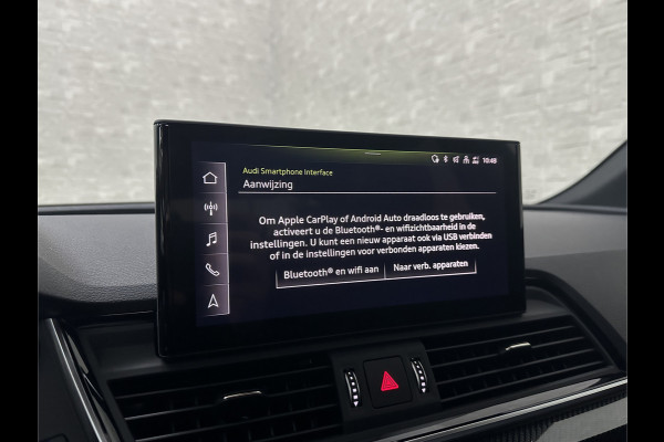 Audi Q5 Sportback 50 e S-Line | Luchtvering | Panorama | Carbon | Head-Up | Trekhaak | Keyless-Entry | Leder | Matrix-LED | Black-Optic | Standkachel | Virtual-Cockpit | Carplay | Getint Glas | Stoelverwarming | Zwarte Hemel | Draadloos Laden |