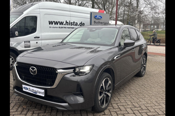 Mazda CX-60 2.5 e-SkyActiv PHEV Takumi | Bellen voor bezichtiging | 328pk | SCI |  Panoramadak / Kanteldak (Glas) |  360 graden camera | Achteruitrijcamera | Stoelverwarming |  Adaptieve Cruise Control