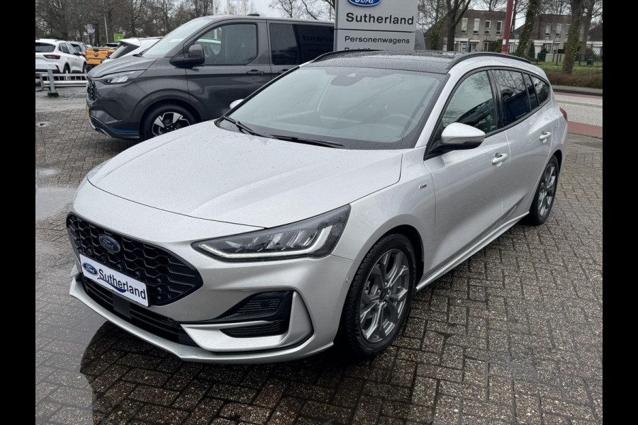 Ford FOCUS Wagon 1.0 EcoBoost Hybrid ST Line X | 155pk | Trekhaak afneembaar | Panoramadak | Bang&Olufsen | Adaptive cruise control | Winter Pack | All season banden | Camera