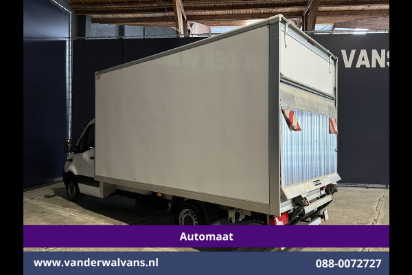 Mercedes-Benz Sprinter 314 CDI 143pk Automaat Bakwagen 21m3 KUUB Laadklep Zijdeur Euro6 Airco | Leder | Lat om Lat betimmering Bijrijdersbank