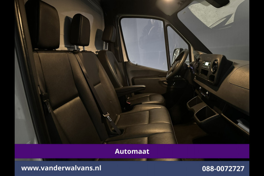 Mercedes-Benz Sprinter 314 CDI 143pk Automaat Bakwagen 21m3 KUUB Laadklep Zijdeur Euro6 Airco | Leder | Lat om Lat betimmering Bijrijdersbank