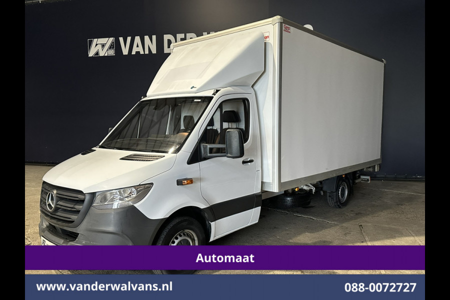 Mercedes-Benz Sprinter 314 CDI 143pk Automaat Bakwagen 21m3 KUUB Laadklep Zijdeur Euro6 Airco | Leder | Lat om Lat betimmering Bijrijdersbank