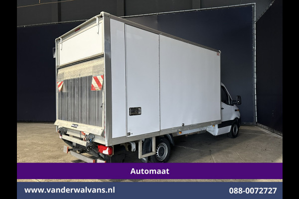 Mercedes-Benz Sprinter 314 CDI 143pk Automaat Bakwagen 21m3 KUUB Laadklep Zijdeur Euro6 Airco | Leder | Lat om Lat betimmering Bijrijdersbank