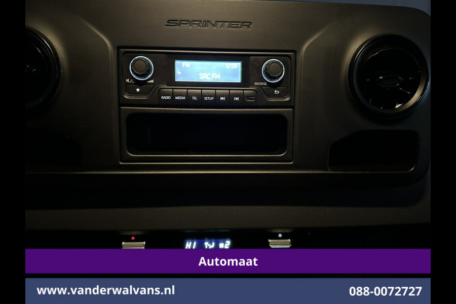 Mercedes-Benz Sprinter 314 CDI 143pk Automaat Bakwagen 21m3 KUUB Laadklep Zijdeur Euro6 Airco | Leder | Lat om Lat betimmering Bijrijdersbank