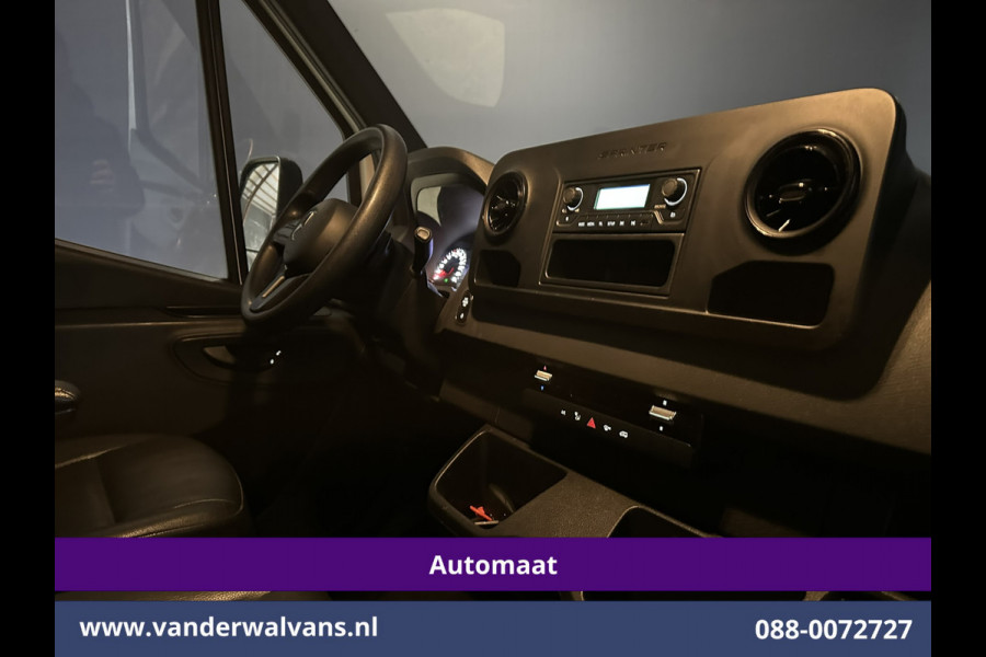 Mercedes-Benz Sprinter 314 CDI 143pk Automaat Bakwagen 21m3 KUUB Laadklep Zijdeur Euro6 Airco | Leder | Lat om Lat betimmering Bijrijdersbank