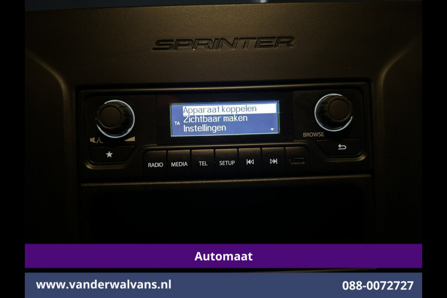 Mercedes-Benz Sprinter 314 CDI 143pk Automaat Bakwagen 21m3 KUUB Laadklep Zijdeur Euro6 Airco | Leder | Lat om Lat betimmering Bijrijdersbank