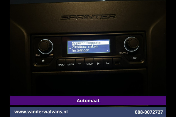 Mercedes-Benz Sprinter 314 CDI 143pk Automaat Bakwagen 21m3 KUUB Laadklep Zijdeur Euro6 Airco | Leder | Lat om Lat betimmering Bijrijdersbank