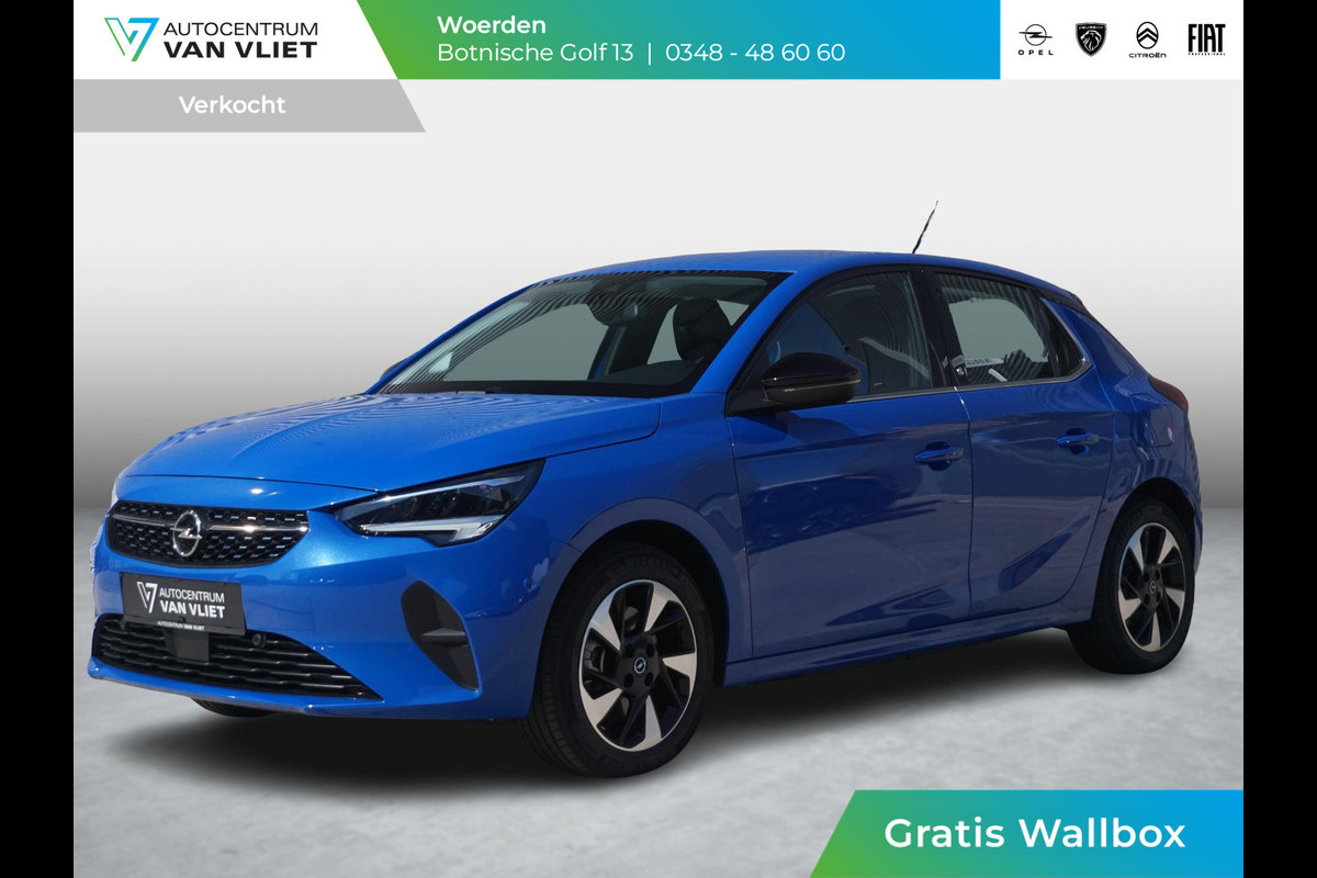 Opel CORSA-E 50kWh Elegance (Level 3) 11kW 3 fase | Navi Pro 10" scherm | Premium pakket | Winterpakket | Achteruitrijcamera | SoH 100 % | Gratis Wallbox |