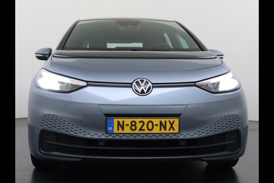 Volkswagen ID.3 Pro 62kWh SOH 91% Adaptive Cruise Navi-Pro Ecc Apple Carplay Android Auto Stoel+Stuurverwarming Led Pdc Lmv 18" Keyless start Rijstrooksensor Comfort Pakket Style Interieur Pakket Bluetooth Draadloze telefoonlader DAB 1e Eigenaar Origineel Nederlandse Auto