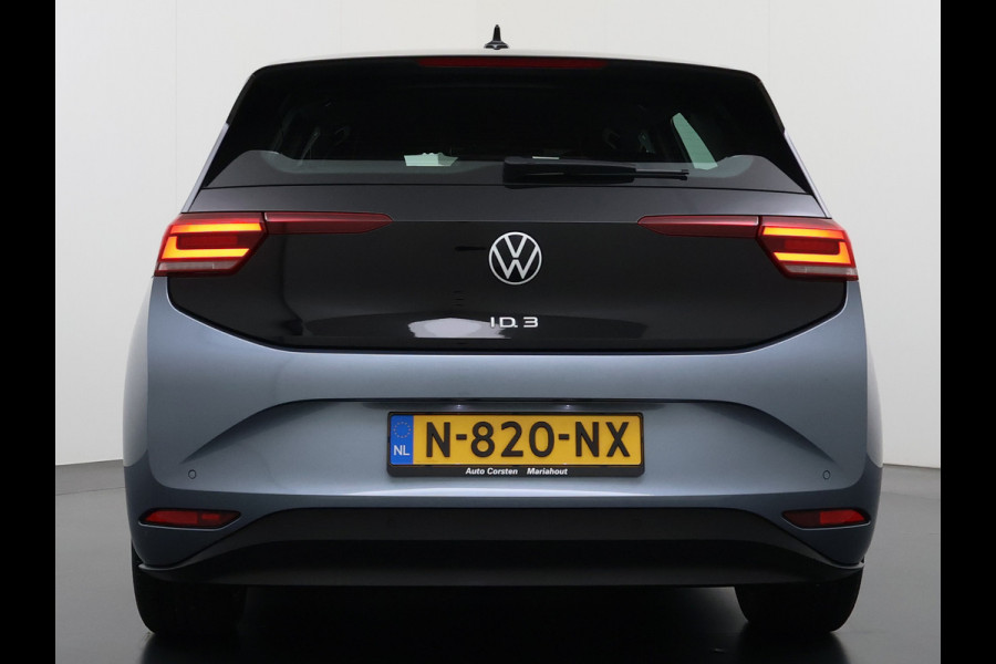 Volkswagen ID.3 Pro 62kWh SOH 91% Adaptive Cruise Navi-Pro Ecc Apple Carplay Android Auto Stoel+Stuurverwarming Led Pdc Lmv 18" Keyless start Rijstrooksensor Comfort Pakket Style Interieur Pakket Bluetooth Draadloze telefoonlader DAB 1e Eigenaar Origineel Nederlandse Auto
