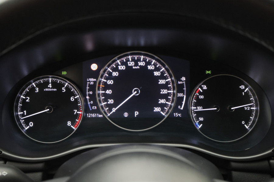 Mazda 3 2.0 e-SkyActiv-X M Hybrid 186 Comfort Camera, Head-Up, ACC, Apple Carplay, Stuur-/Stoelverw., Trekhaak