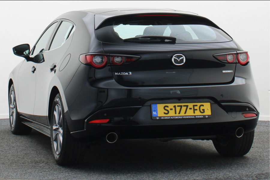 Mazda 3 2.0 e-SkyActiv-X M Hybrid 186 Comfort Camera, Head-Up, ACC, Apple Carplay, Stuur-/Stoelverw., Trekhaak