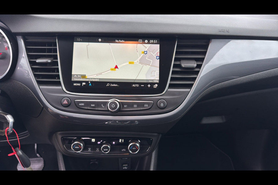Opel Crossland X 1.2 Turbo Innovation 131 PK AUTOMAAT CARPLAY HALF LEDER CAMERA LM VELGEN