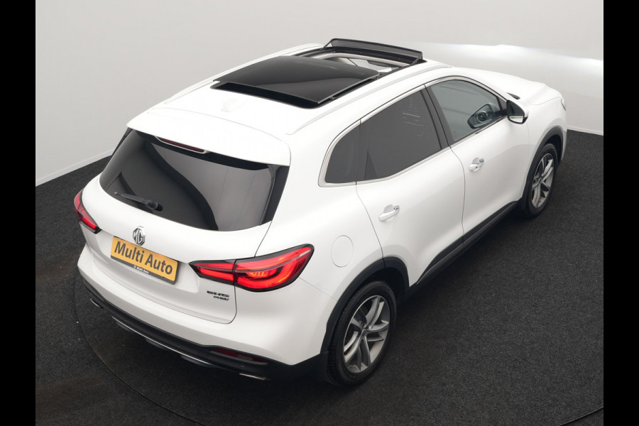 MG EHS 1.5 TGDI Luxury PHEV 258pk Dealer O.H | Panodak | Adaptive Cruise | 360 Camera | Sfeerverlichting | Lederen Sportstoelen Verwarmd | Apple Carplay | Keyless | LED Koplampen | Virtual | Navigatie | DAB | Plug In Hybrid |