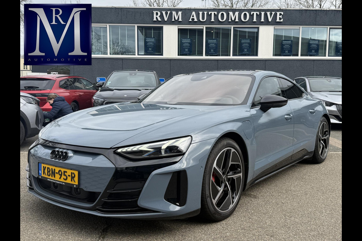 Audi e-tron GT RS 93 kWh VAN € 69.900,- VOOR € 60.877,- UW LENTEVOORDEEL € 9.023,-! | 598PK! | SOH 89% | KEMORAGRIJS| STOELVERWARMING| ACHTERBANK VERWARMD| BANG & OLUFSEN| MATRIX LASER | DODE HOEK| PANORAMADAK| 360 CAMERA| HEAD-UP DISPLAY | NACHTZICHT ASSISTENT