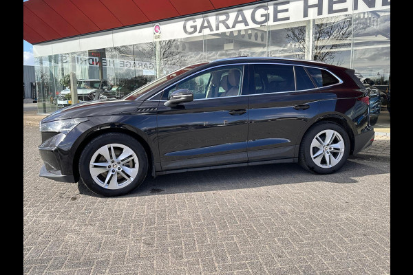 Škoda ENYAQ iV 80 | SOH: nnb | Panorama | Havana Leder | Trekhaak | Blindspot | Memory Seat |