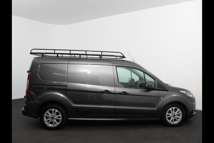 Ford Transit Connect 100pk Automaat L2 Trend | Navigatie | Camera | Imperiaal met ladder rol | Cruise control | Trekhaak | 3-Zits | Airco | DAB+ | Euro6