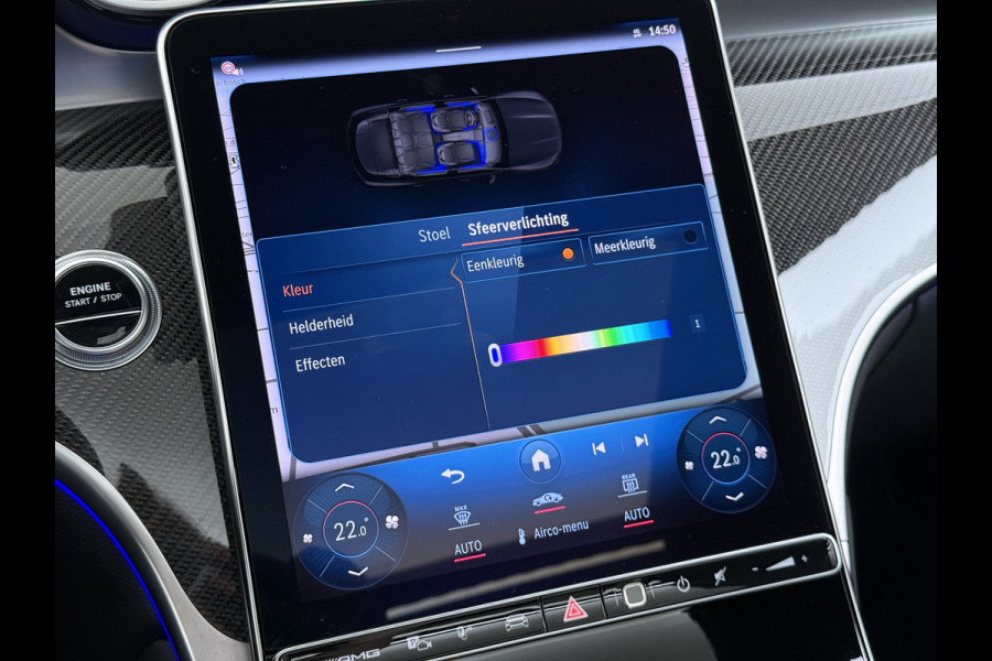 Mercedes-Benz GLC AMG 63 S E Performance | Achterasbesturing Pano HUD Burmester Memory