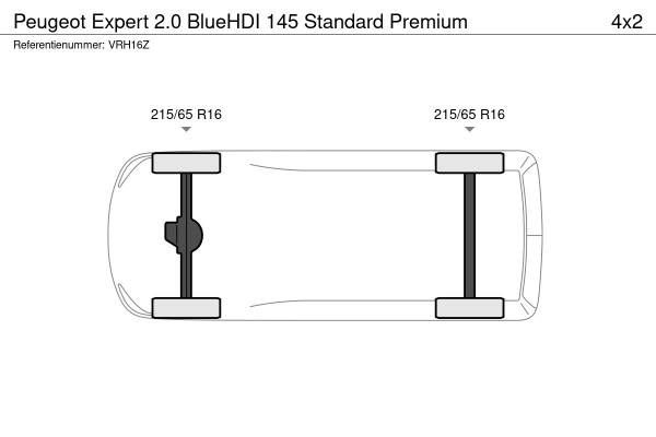 Peugeot Expert 2.0 BlueHDI 145 Standard Premium