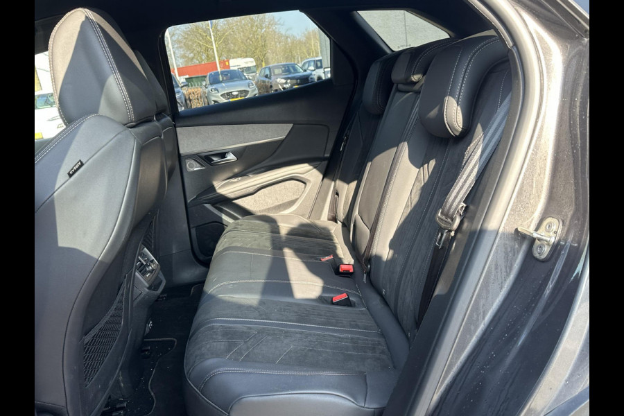 Peugeot 3008 1.6 HYbrid 225 GT | PHEV | BLACK OPTIC| ELEK. STOEL + MEMORY| MASSAGESTOELEN| FOCAL AUDIO| STOELVERWARMING| CAMERA VOOR+ ACHTER| ADAPTIVE CRUISE CONTROL| DODE HOEK SENSOR| ELEK. ACHTERKLEP
