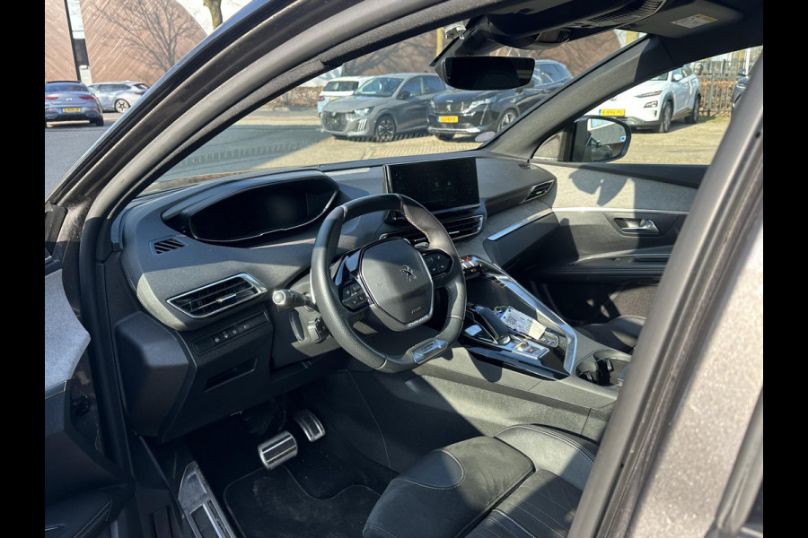 Peugeot 3008 1.6 HYbrid 225 GT | PHEV | BLACK OPTIC| ELEK. STOEL + MEMORY| MASSAGESTOELEN| FOCAL AUDIO| STOELVERWARMING| CAMERA VOOR+ ACHTER| ADAPTIVE CRUISE CONTROL| DODE HOEK SENSOR| ELEK. ACHTERKLEP
