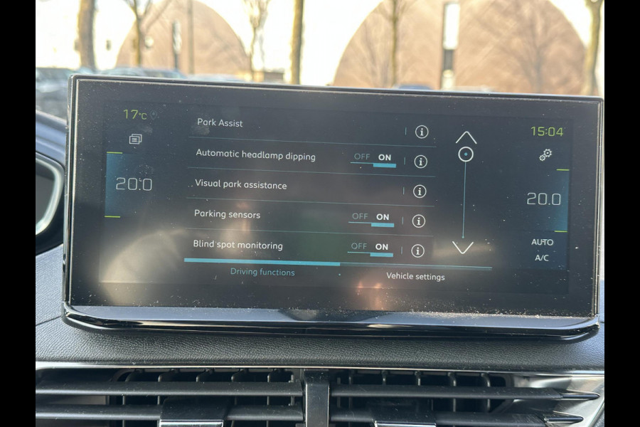 Peugeot 3008 1.6 HYbrid 225 GT | PHEV | BLACK OPTIC| ELEK. STOEL + MEMORY| MASSAGESTOELEN| FOCAL AUDIO| STOELVERWARMING| CAMERA VOOR+ ACHTER| ADAPTIVE CRUISE CONTROL| DODE HOEK SENSOR| ELEK. ACHTERKLEP