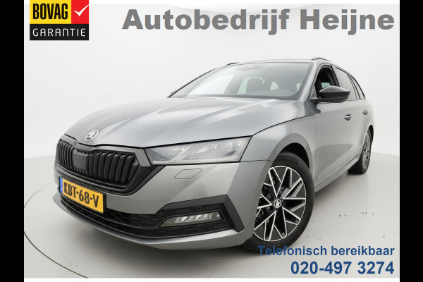 Škoda Octavia Combi 1.5 TSI MHEV 150PK DSG SPORTLINE BUSINESS CAMERA/NAVI/HEAD-UP/SFEERVERL.****