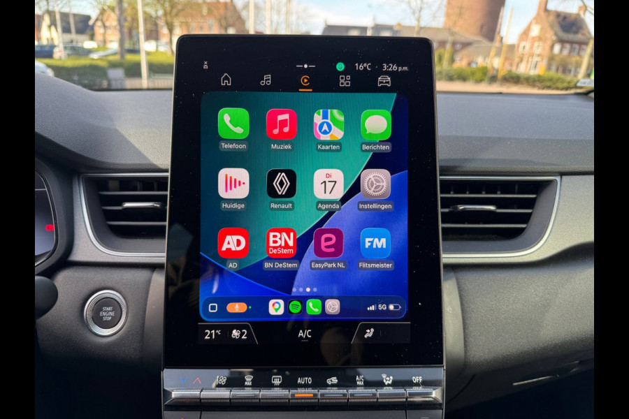 Renault Captur 1.6 E-Tech full hybrid 145 techno Apple & Android CarPlay / P-sensoren / Camera / LM velgen