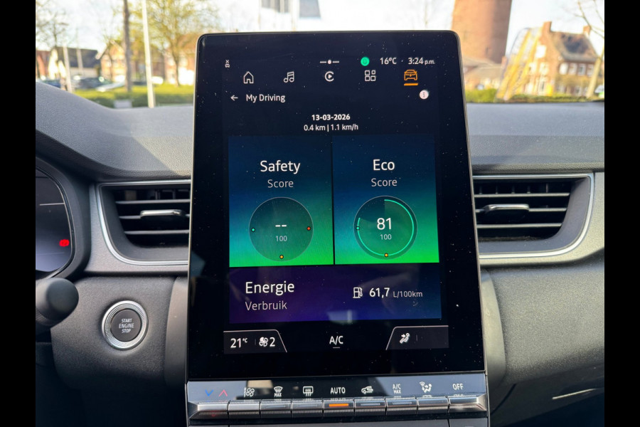 Renault Captur 1.6 E-Tech full hybrid 145 techno Apple & Android CarPlay / P-sensoren / Camera / LM velgen