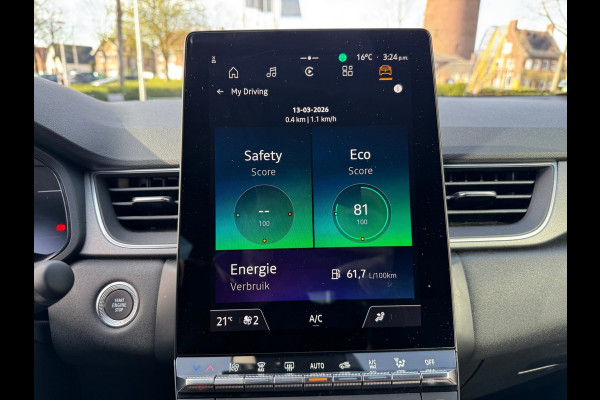 Renault Captur 1.6 E-Tech full hybrid 145 techno Apple & Android CarPlay / P-sensoren / Camera / LM velgen