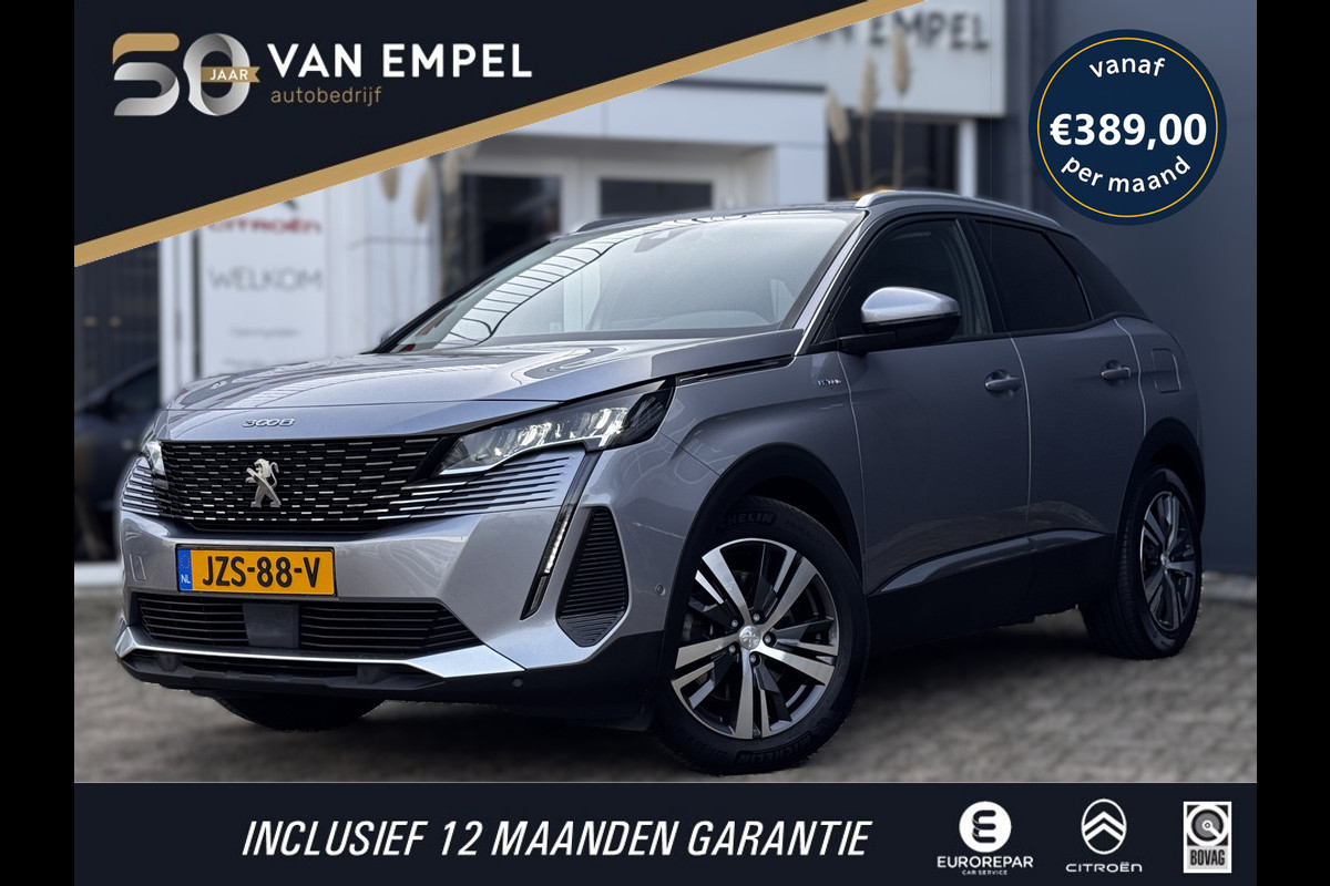 Peugeot 3008 1.6 HYbrid 225 Allure | Elek. Achterklep | Adaptive Cruise | Stoelverwarming | Camera