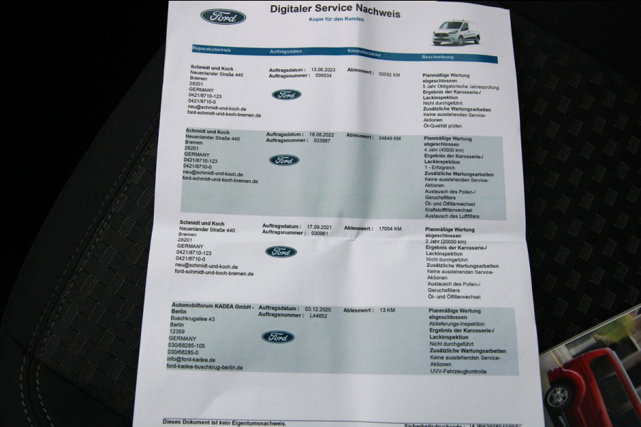 Ford Transit Connect 1.5 EcoBlue L2 / 120PK Automaat / Camera / Laadruimte inrichting / Klep