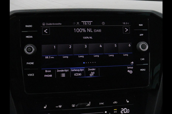 Volkswagen Passat 1.4 TSI PHEV GTE | SOH 95% | Stoelverwarming | Trekhaak | Massage | Camera | Carplay | Keyless | Matrix LED | Navigatie | Adaptive cruise | Park Assist | Climate control | Plug In