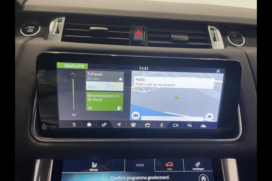 Land Rover Range Rover Sport P400e SE Black Pack Navigatie Apple Carplay/Android Auto Camera Parkeersensoren Meridian Sound System LED koplampen Cruise Control 21"lichtmetalen velgen Climate Control  Getinte ramen