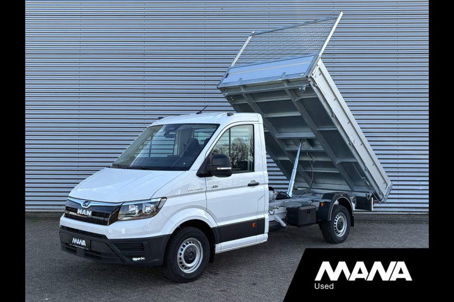 MAN TGE 3.160 L3 4x4 Automaat 3 Zijdige Kipper Airco Cruise