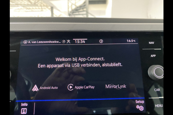 Volkswagen Polo 1.0 TSI Style Automaat carplay / stoelverwarming /velours bekleding