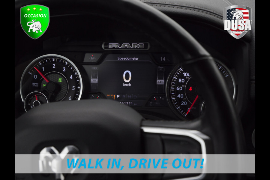 Dodge Ram | 1500 | Laramie | 5.7 HEMI V8 | 4x4 | Crew Cab LPG | Deksel | Chroom trim Nieuw Binnen!