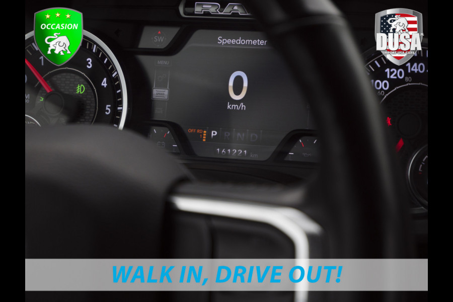 Dodge Ram | 1500 | Laramie | 5.7 HEMI V8 | 4x4 | Crew Cab LPG | Deksel | Chroom trim Nieuw Binnen!