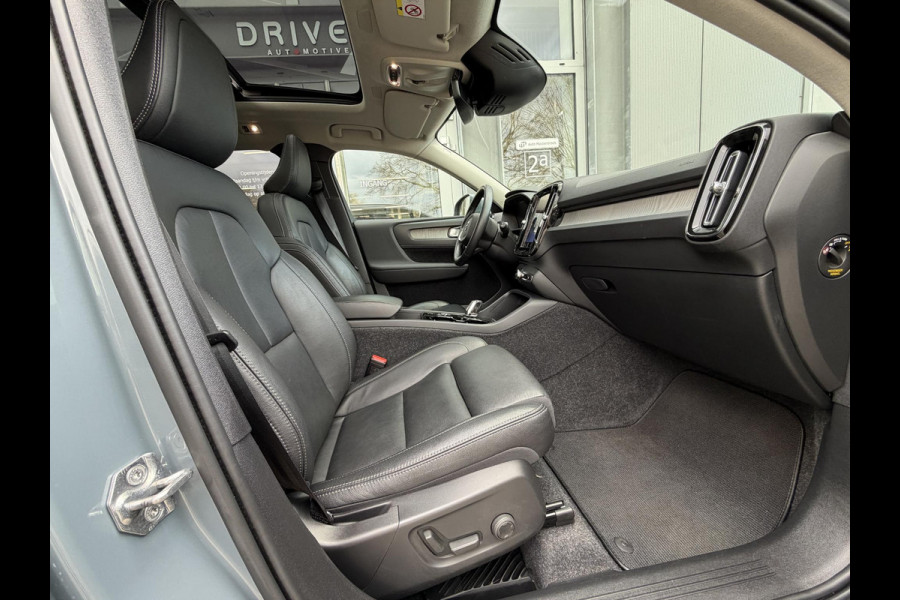 Volvo XC40 1.5 T5 Recharge Inscription |Pano|H/K|360CAM|Leer|Memory|PilotAssist|Trekhaak|Thunder Grey